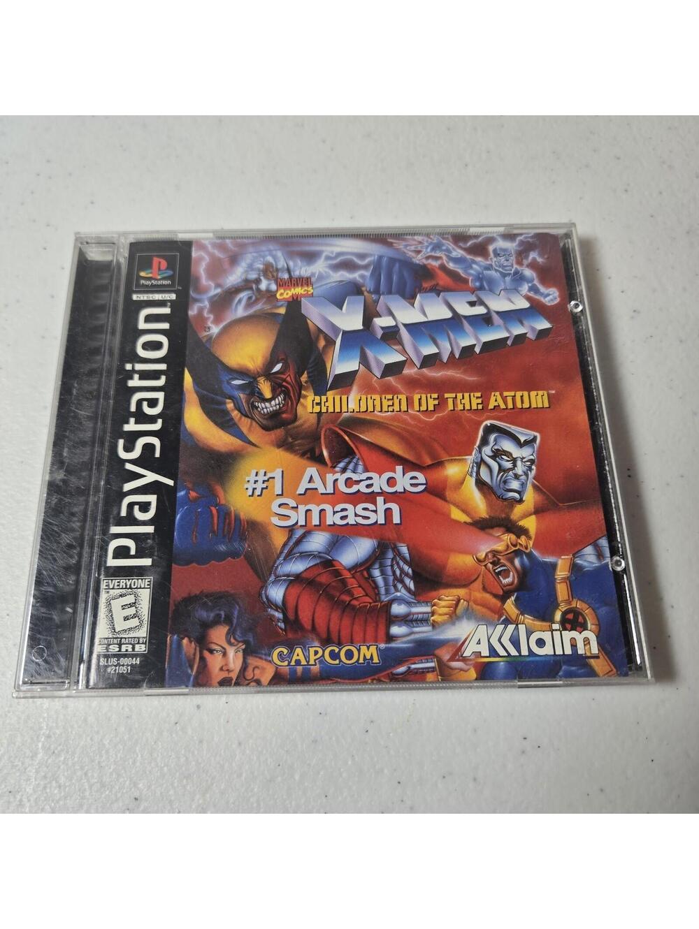 X-Men: Children of the Atom PS1 Sony PlayStation 1, 1998 CIB